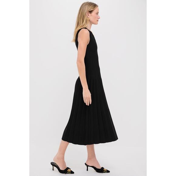 STAUD Black Elyse Knit Maxi Dress NWT XS Retail $295 Tuckernuck - Picture 4 of 7